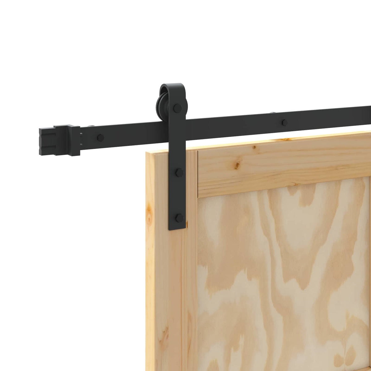 Skydedør Naturfarvet 86 x 211 cm Massivt fyrretræ