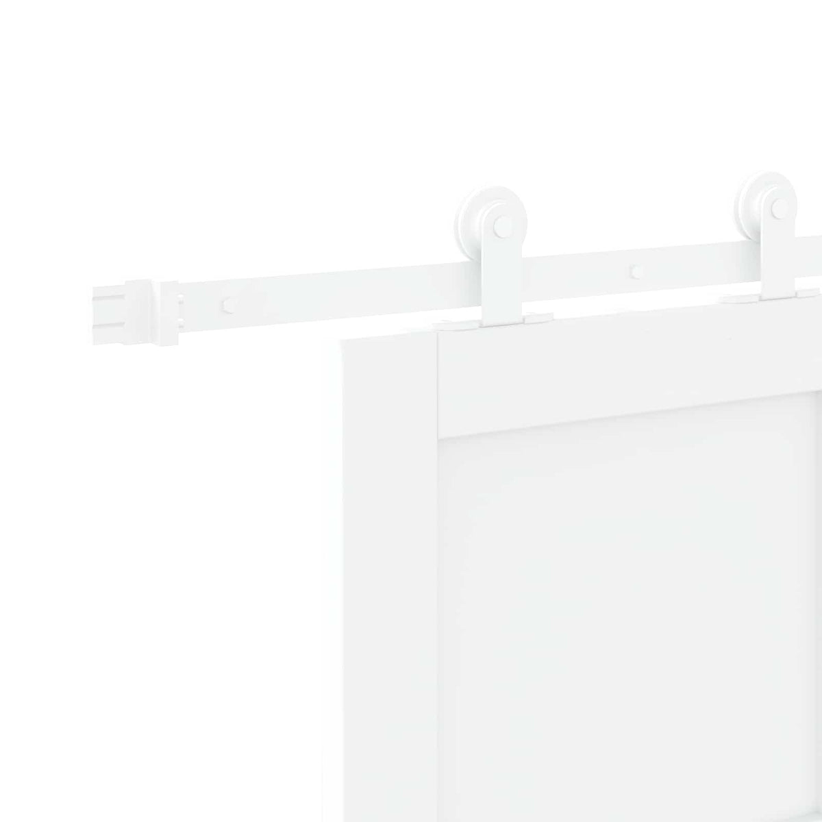 Skydedør Hvid 83 x 202 cm Massivt fyrretræ
