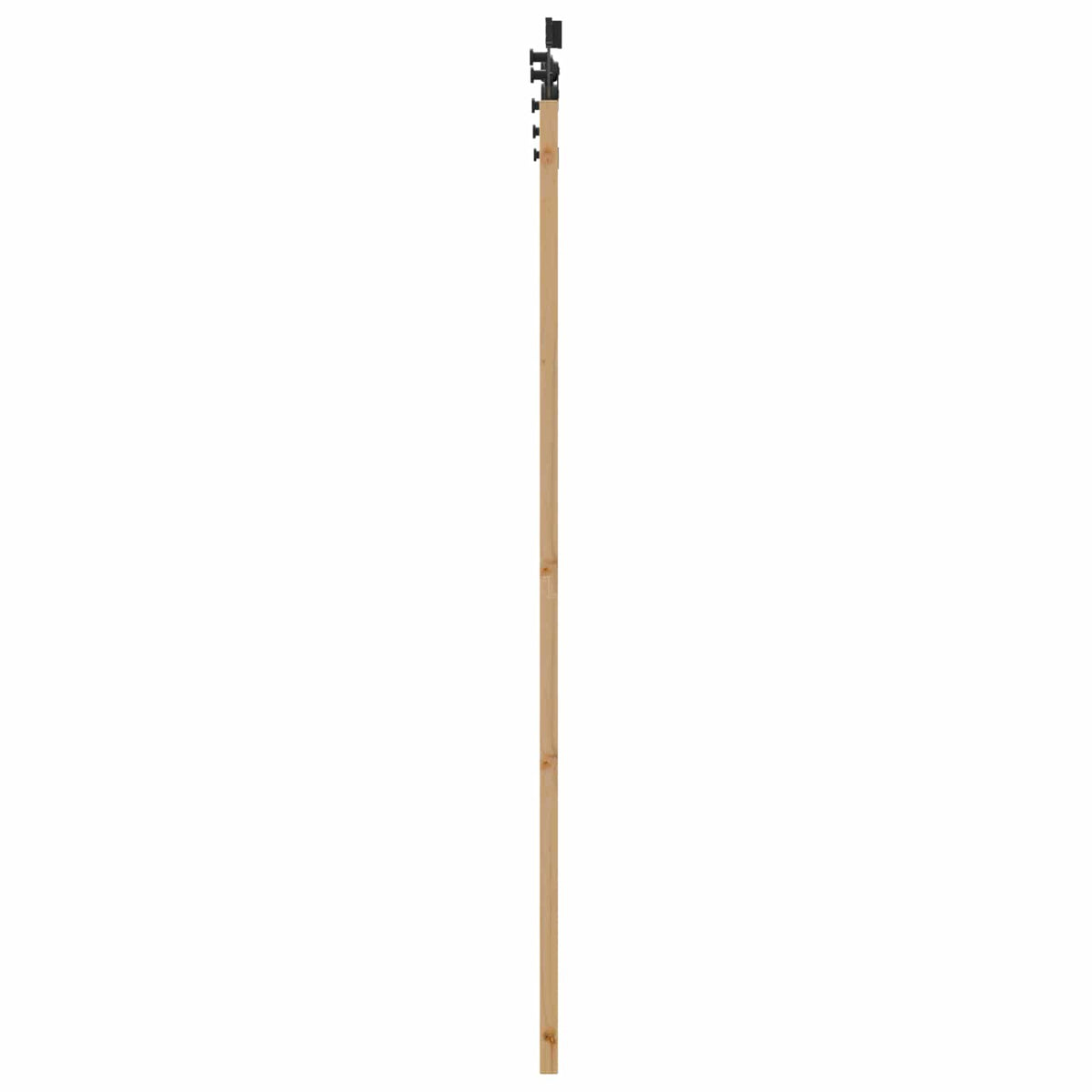 Skydedør ORKDAL 61 x 198,5 cm Massivt fyrretræ Naturfarvet