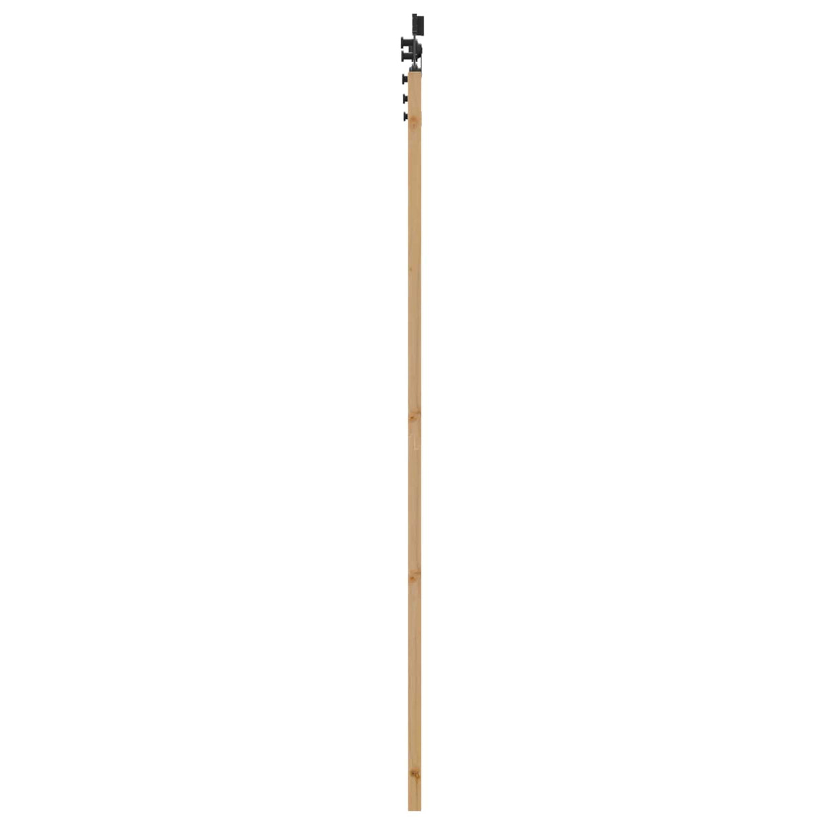 Skydedør ORKDAL 86 x 211 cm Massivt fyrretræ Naturfarvet