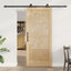 Skydedør ORKDAL 86 x 198,5 cm Massivt fyrretræ Naturfarvet