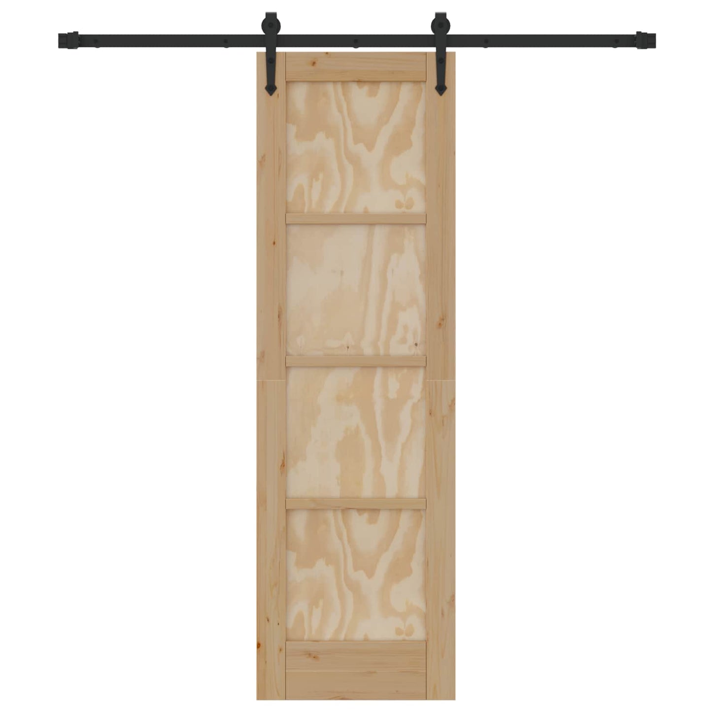 Skydedør ORKDAL 61 x 198,5 cm Massivt fyrretræ