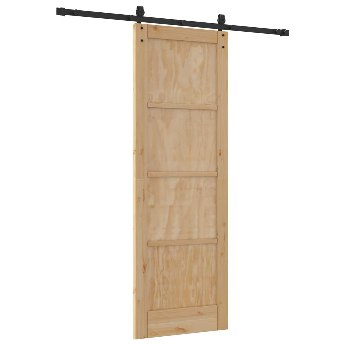 Skydedør ORKDAL 73,5 x 211 cm Massivt fyrretræ