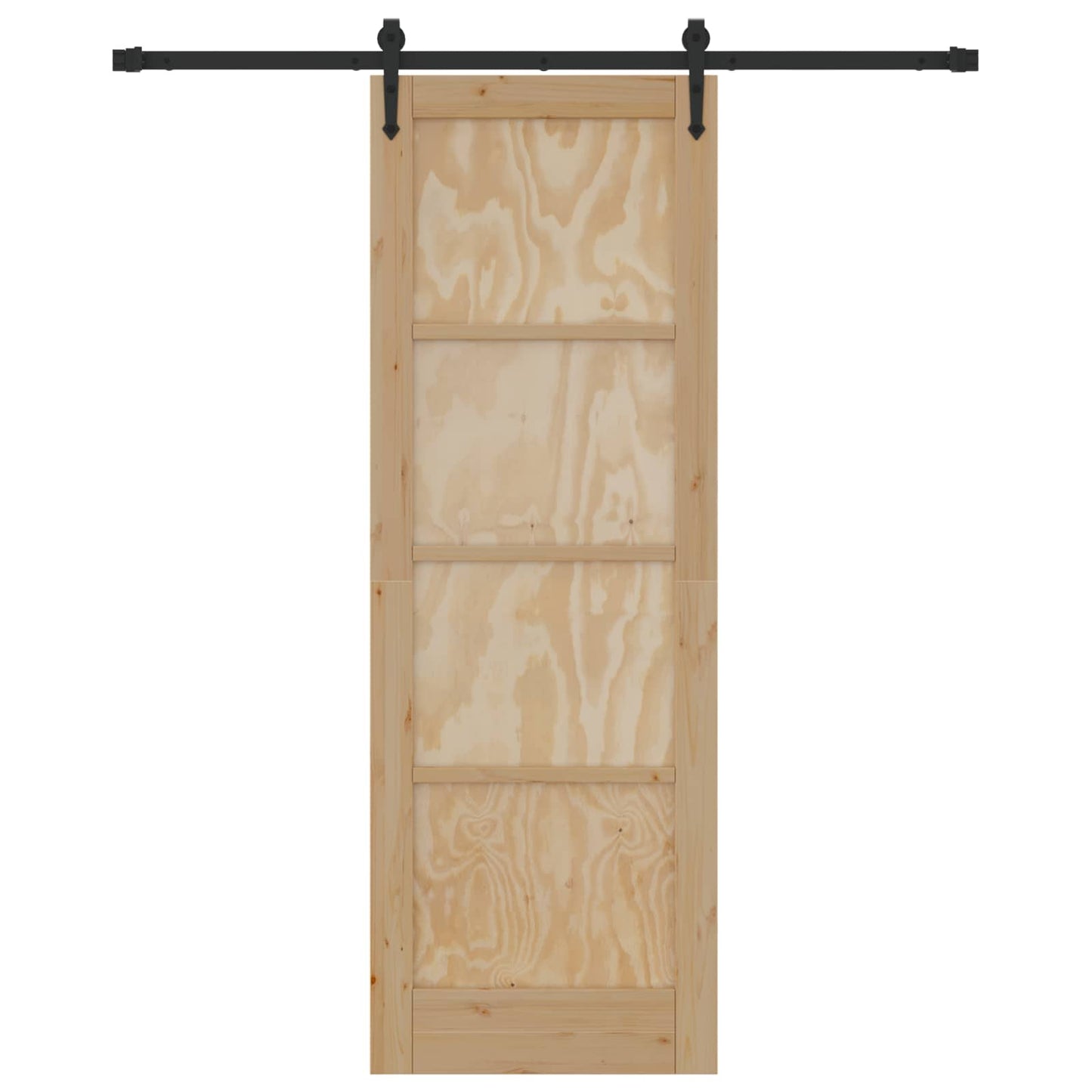 Skydedør ORKDAL 73,5 x 211 cm Massivt fyrretræ