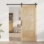 Skydedør ORKDAL 86 x 198,5 cm Massivt fyrretræ
