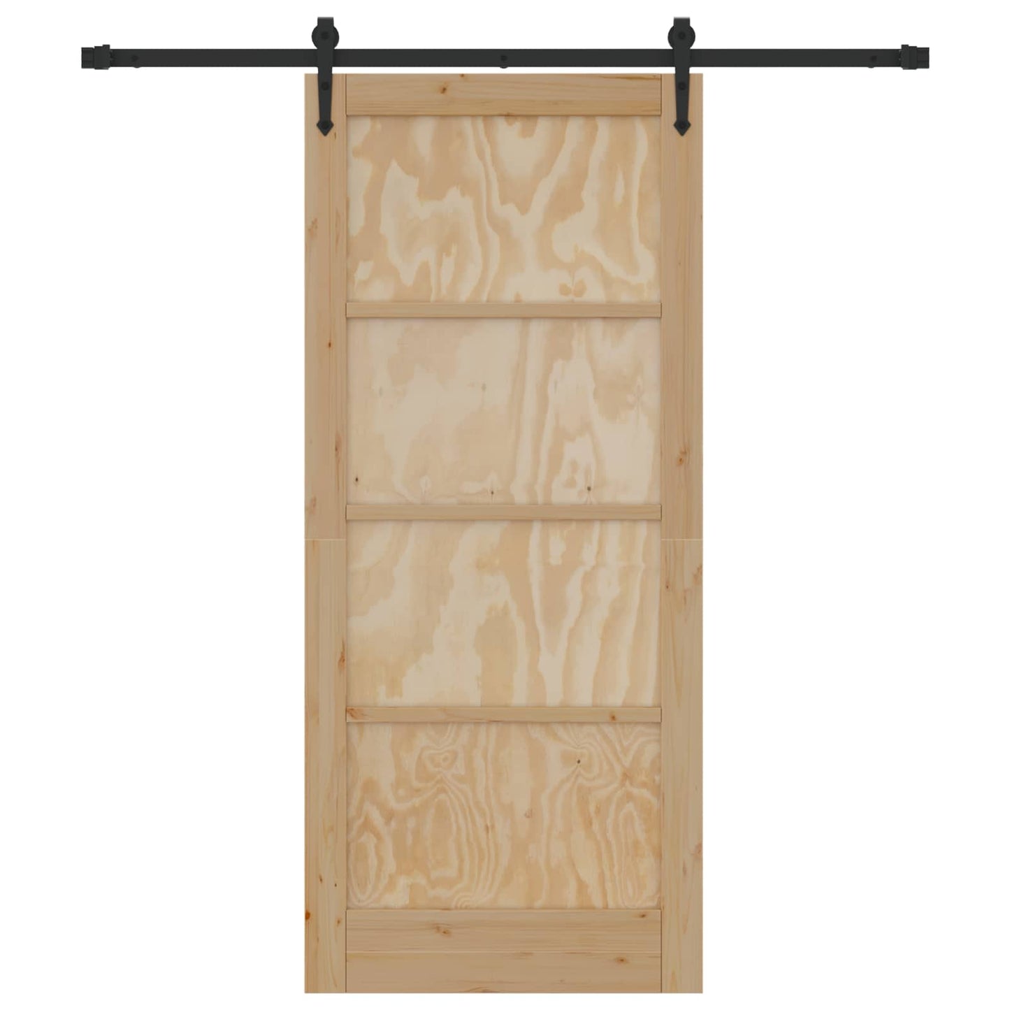 Skydedør ORKDAL 86 x 198,5 cm Massivt fyrretræ