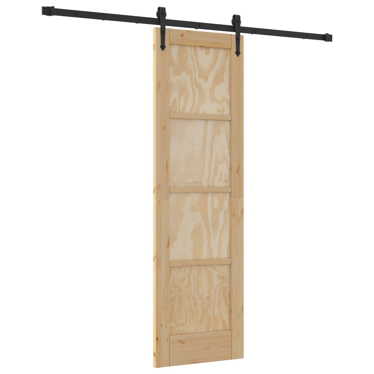 Skydedør ORKDAL 61 x 198,5 cm Massivt fyrretræ