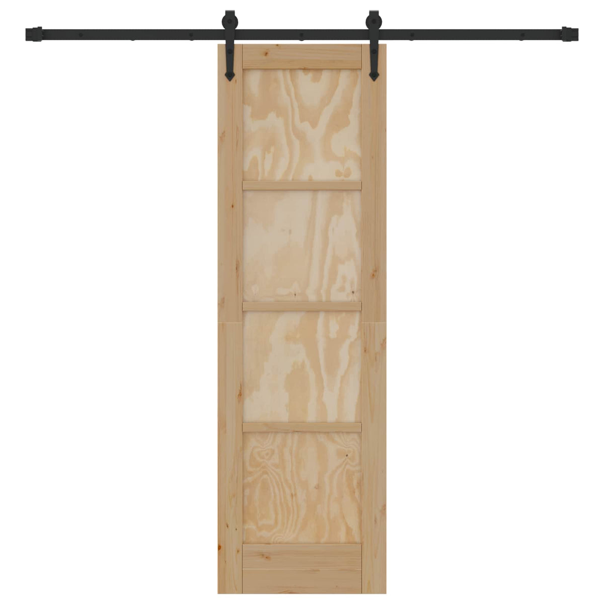 Skydedør ORKDAL 61 x 198,5 cm Massivt fyrretræ