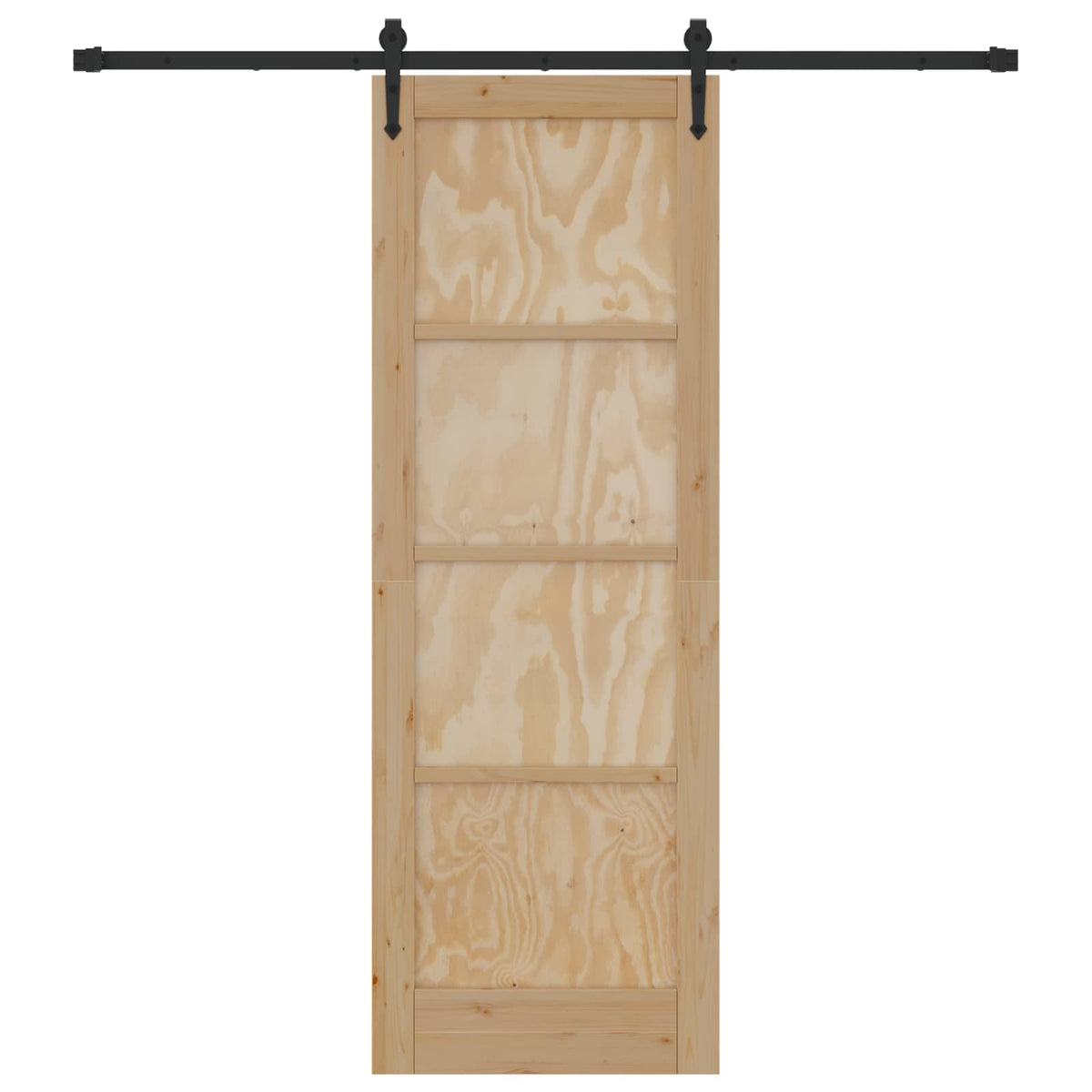 Skydedør ORKDAL 73,5 x 211 cm Massivt fyrretræ