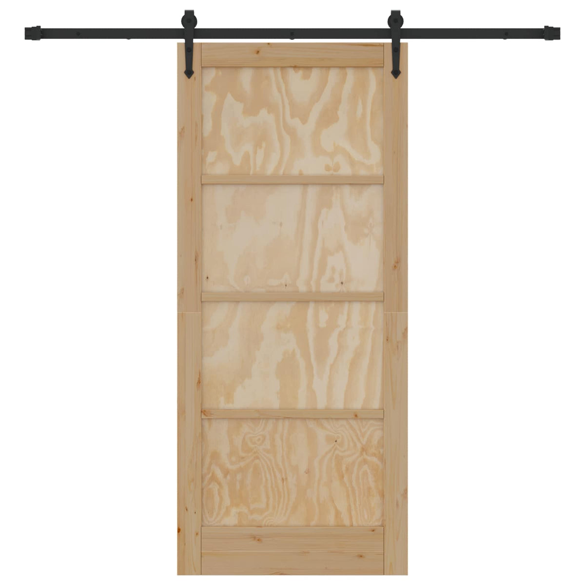 Skydedør ORKDAL 86 x 198,5 cm Massivt fyrretræ