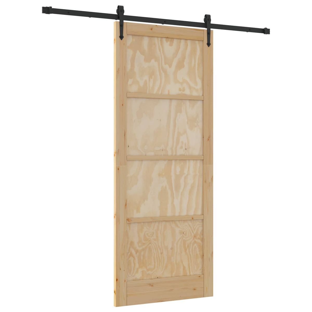 Skydedør ORKDAL 86 x 211 cm Massivt fyrretræ