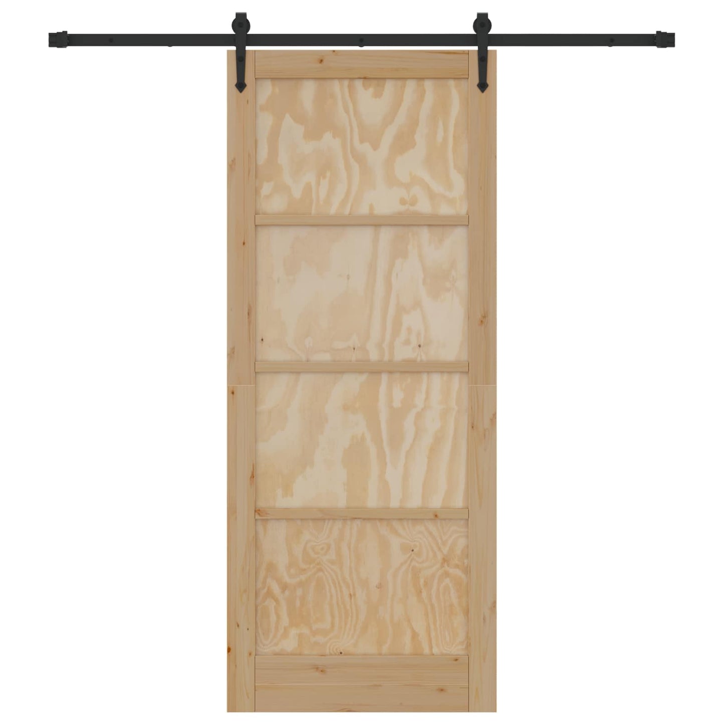 Skydedør ORKDAL 86 x 211 cm Massivt fyrretræ