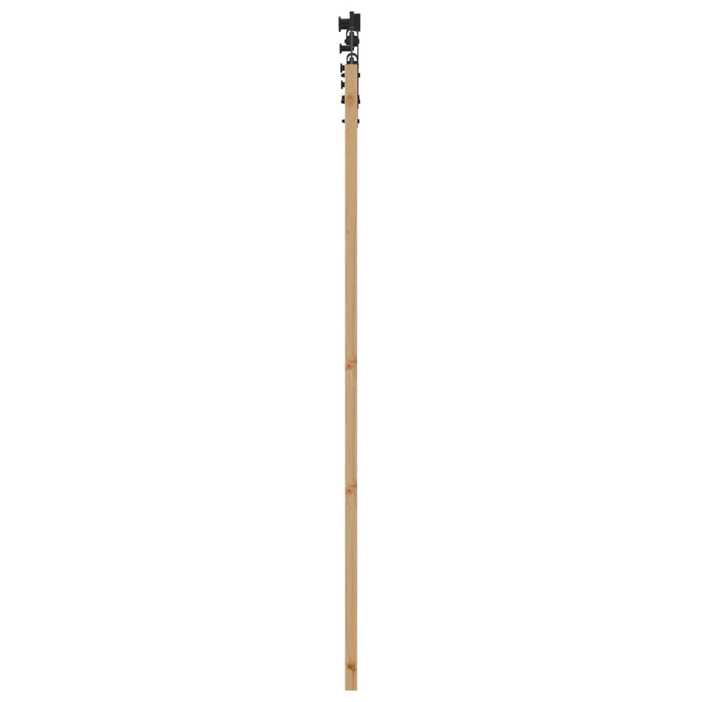 Skydedør ORKDAL 61 x 198,5 cm Massivt fyrretræ Naturfarvet