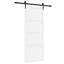 Skydedør ORKDAL 83 x 202 cm Massivt fyrretræ Hvid