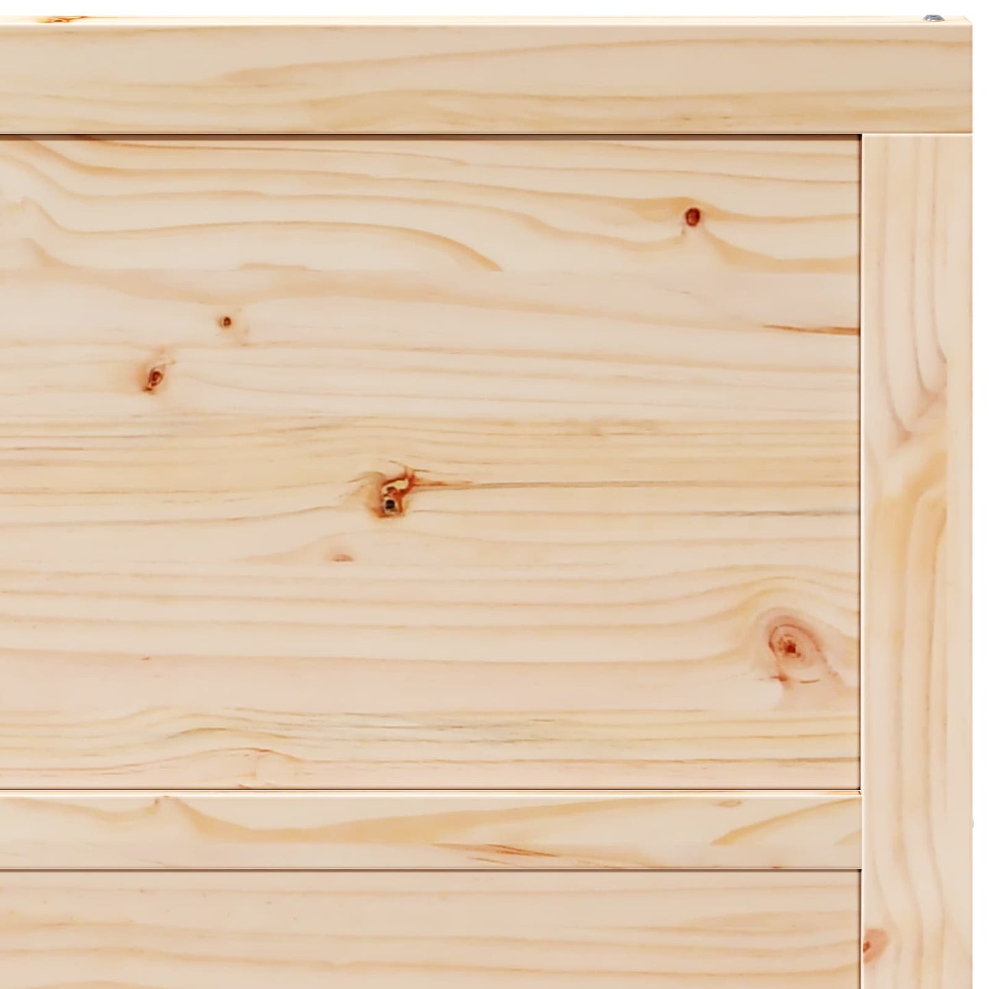 Skydedør 80 x 208 cm Massivt fyrretræ Naturfarvet
