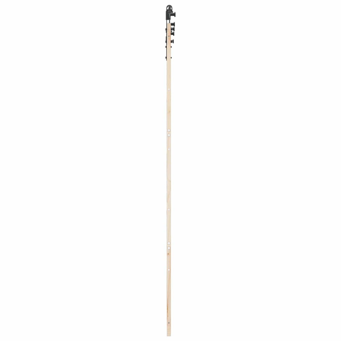 Skydedør Naturfarvet 100 x 208 cm Massivt fyrretræ