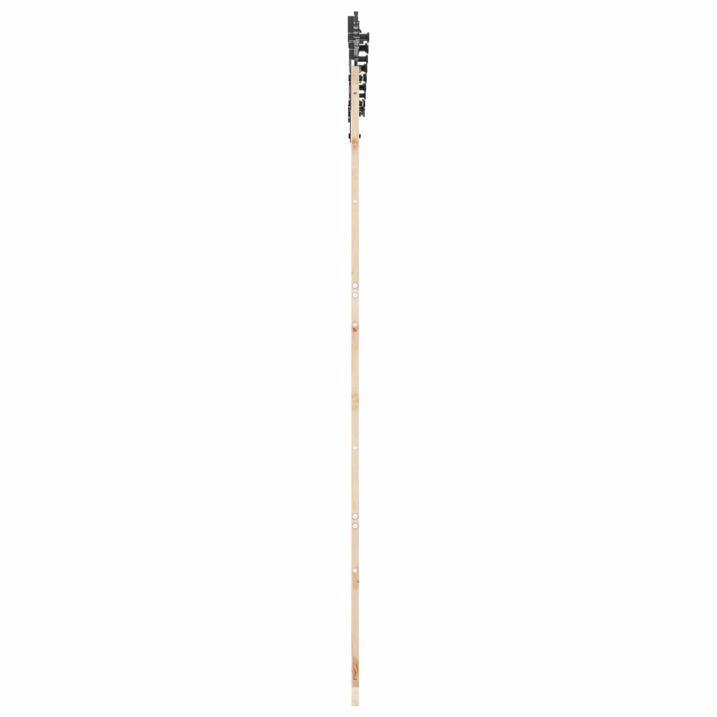 Skydedør Naturfarvet 90 x 208 cm Massivt fyrretræ