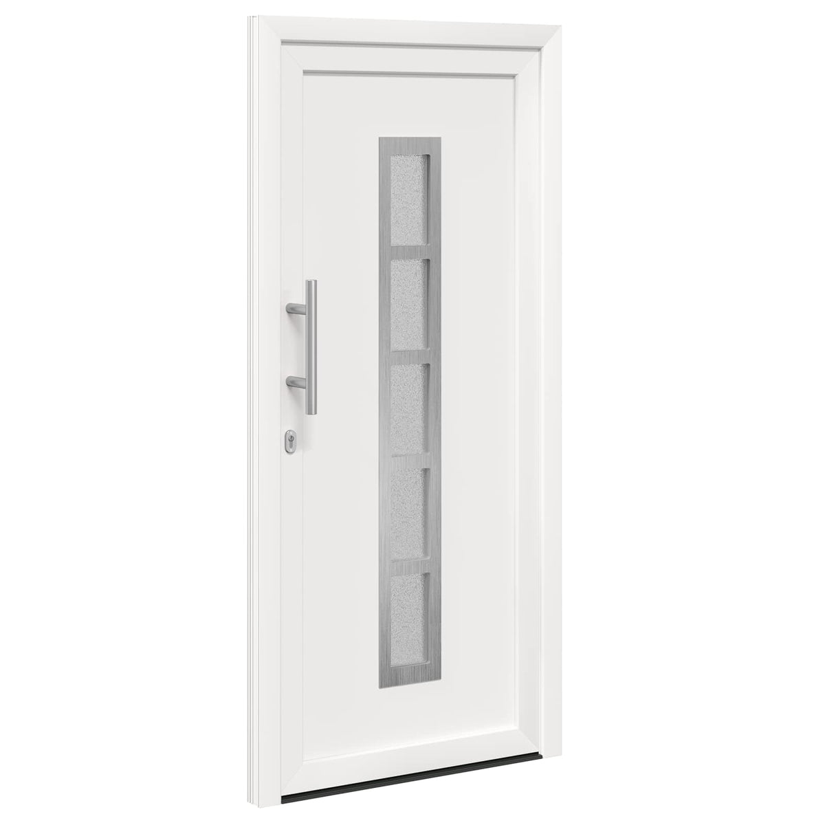 Hoveddør 98 x 200 cm PVC Hvid