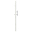 Hoveddør 98 x 200 cm PVC Hvid