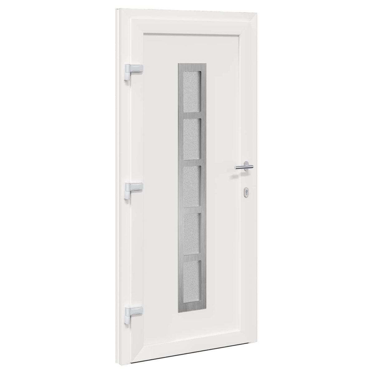 Hoveddør 98 x 200 cm PVC Antracit