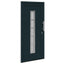 Hoveddør 98 x 200 cm PVC Antracit