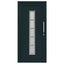 Hoveddør 98 x 208 cm PVC Antracit