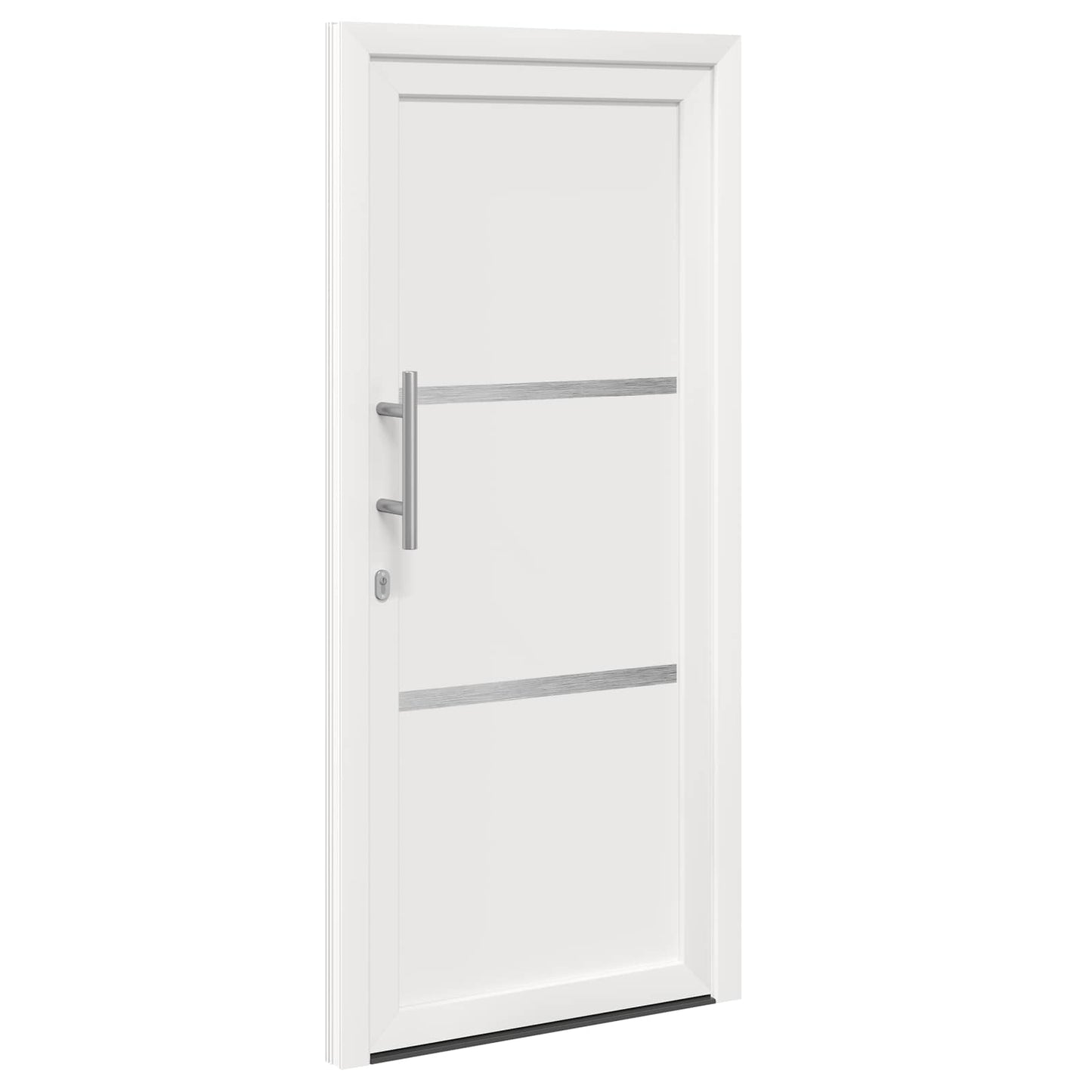 Hoveddør 98 x 208 cm PVC Hvid