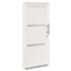 Hoveddør 88 x 200 cm PVC Hvid