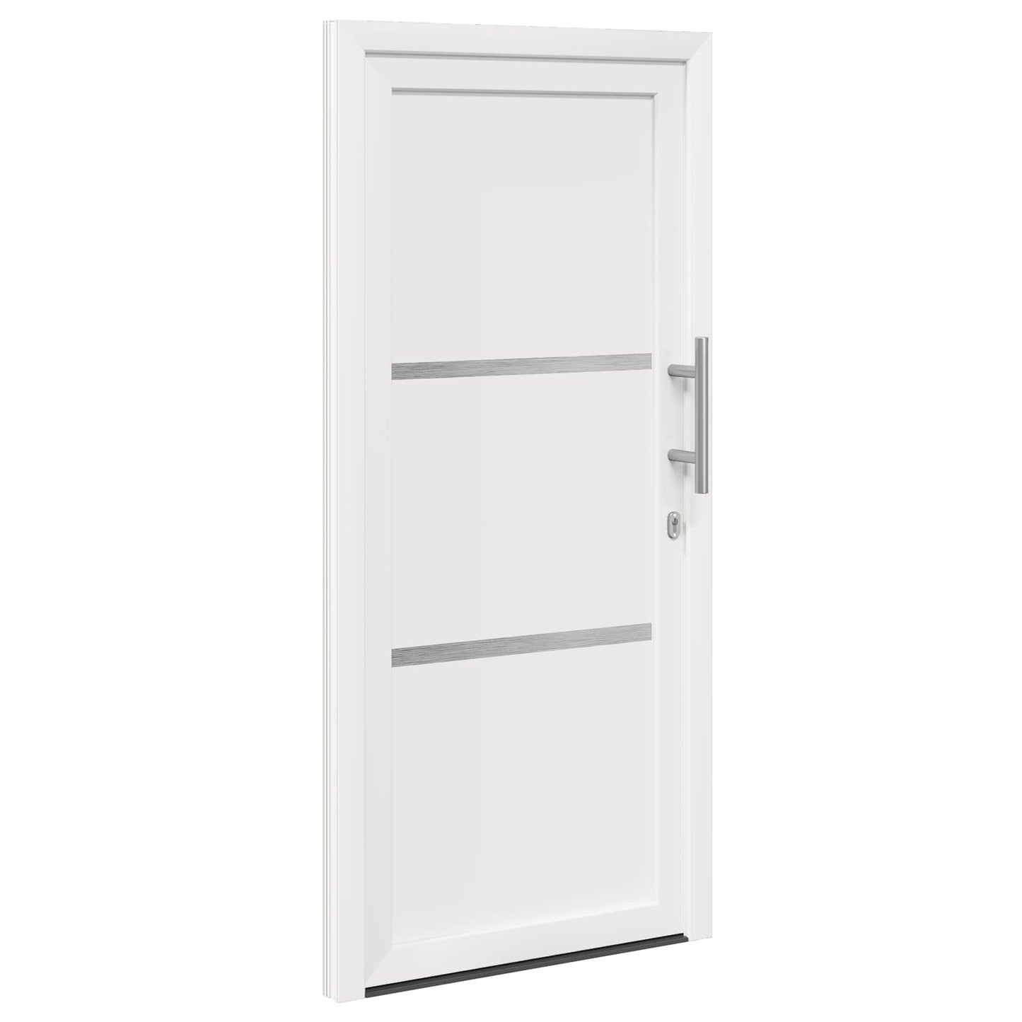 Hoveddør 98 x 200 cm PVC Hvid