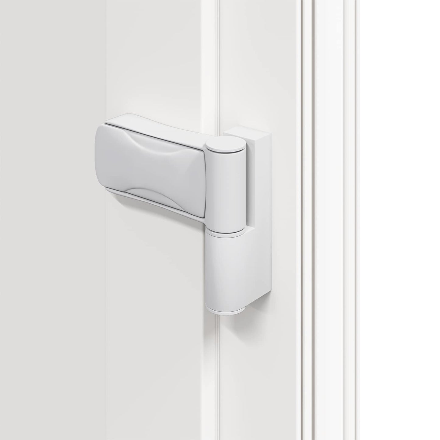 Hoveddør 108 x 208 cm PVC Hvid