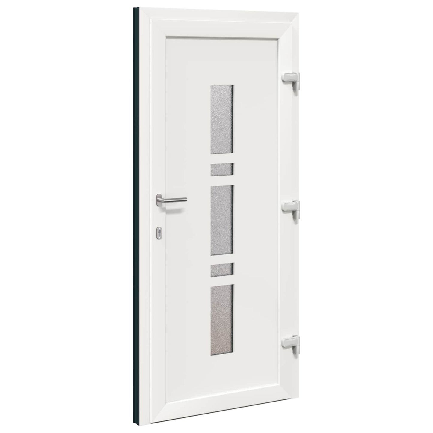 Hoveddør 98 x 200 cm PVC Antracit