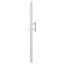 Hoveddør 98 x 208 cm PVC Antracit