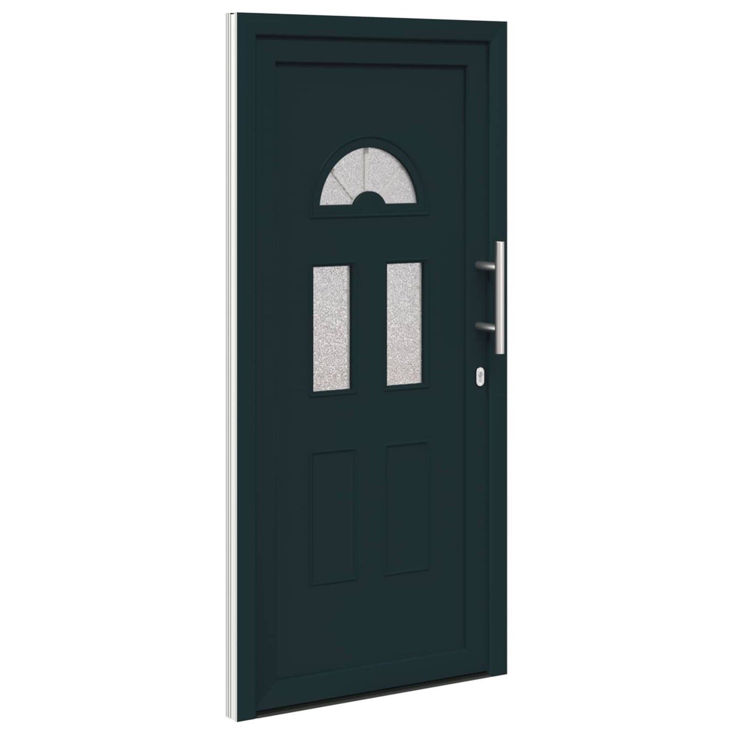 Hoveddør 88 x 200 cm PVC Antracit
