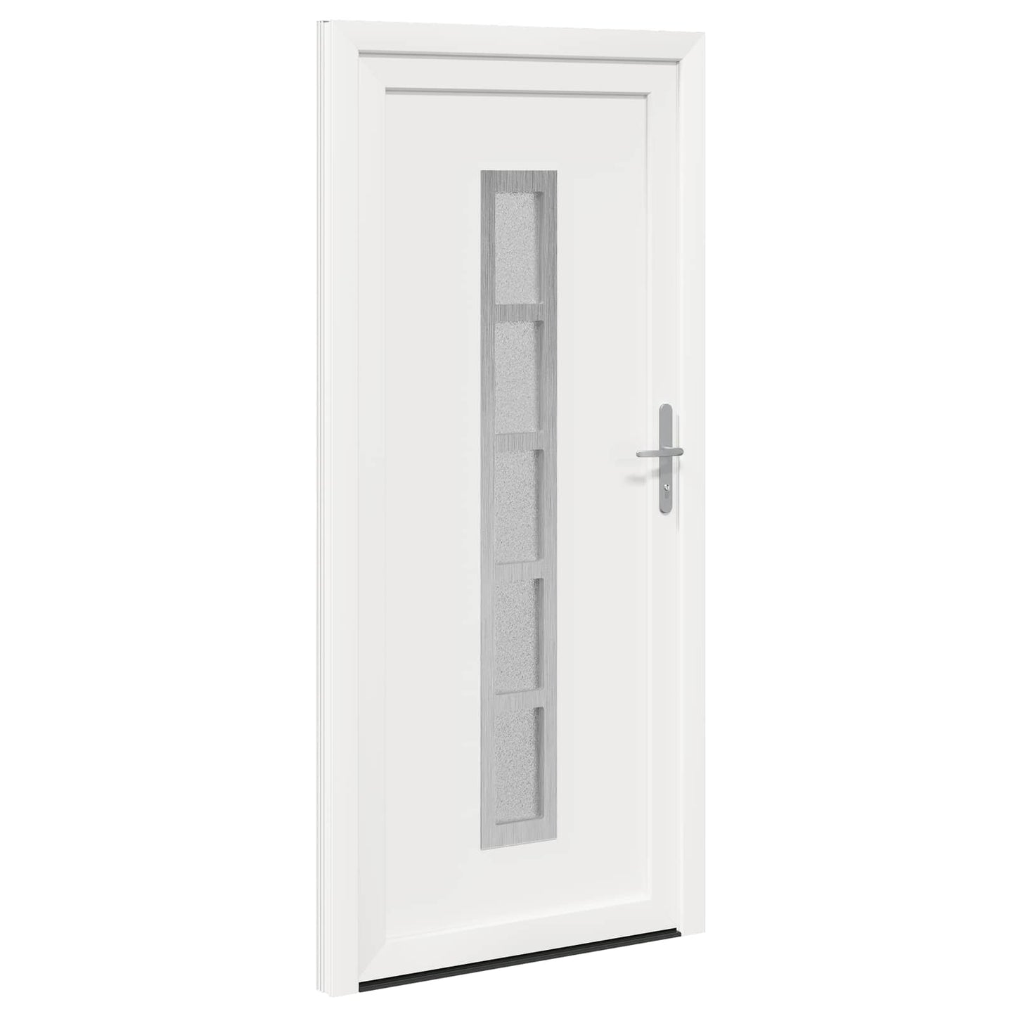 Hoveddør Hvid 98 x 208 cm PVC
