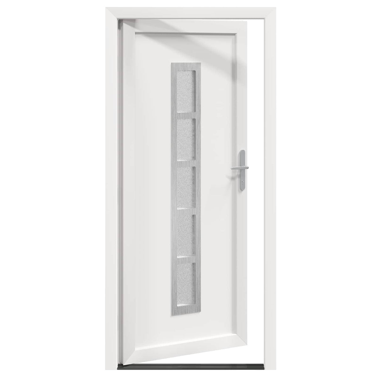 Hoveddør Hvid 98 x 208 cm PVC