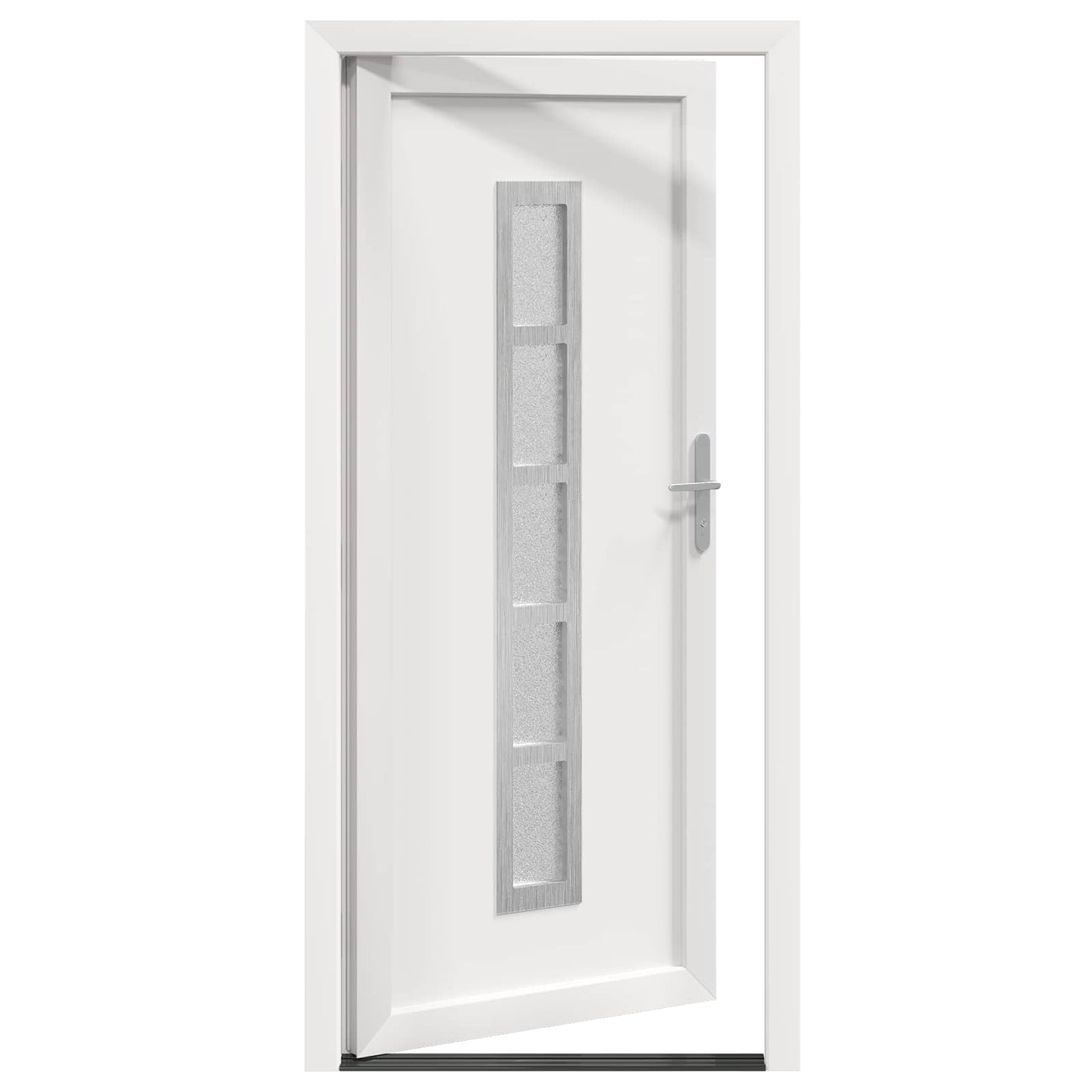Hoveddør Hvid 108 x 208 cm PVC