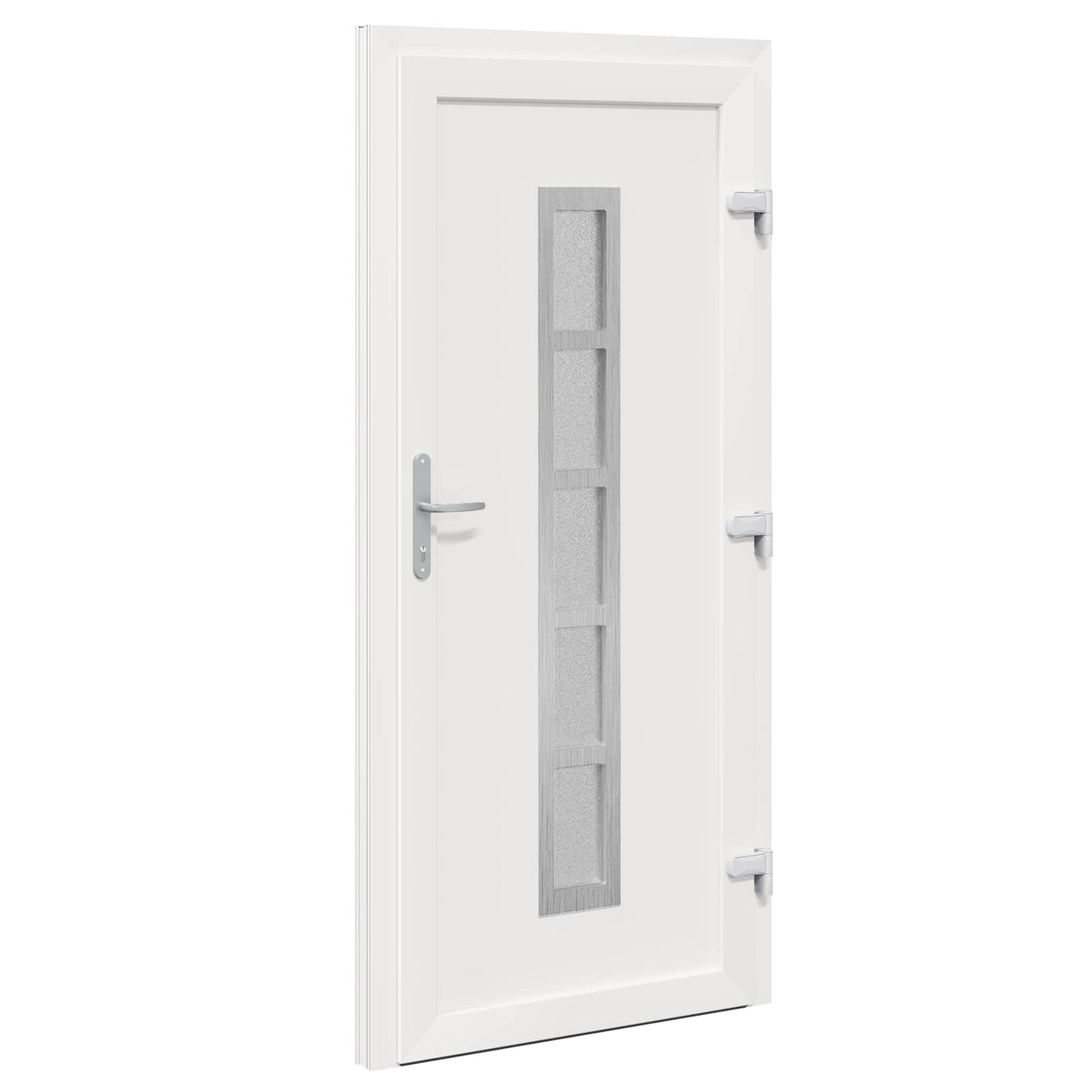 Hoveddør Hvid 108 x 208 cm PVC