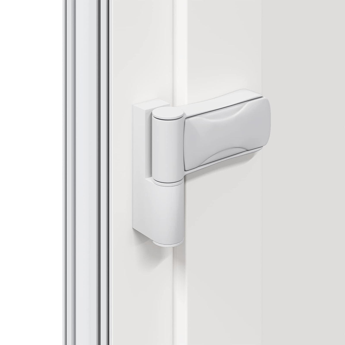 Hoveddør Antracit 108 x 208 cm PVC