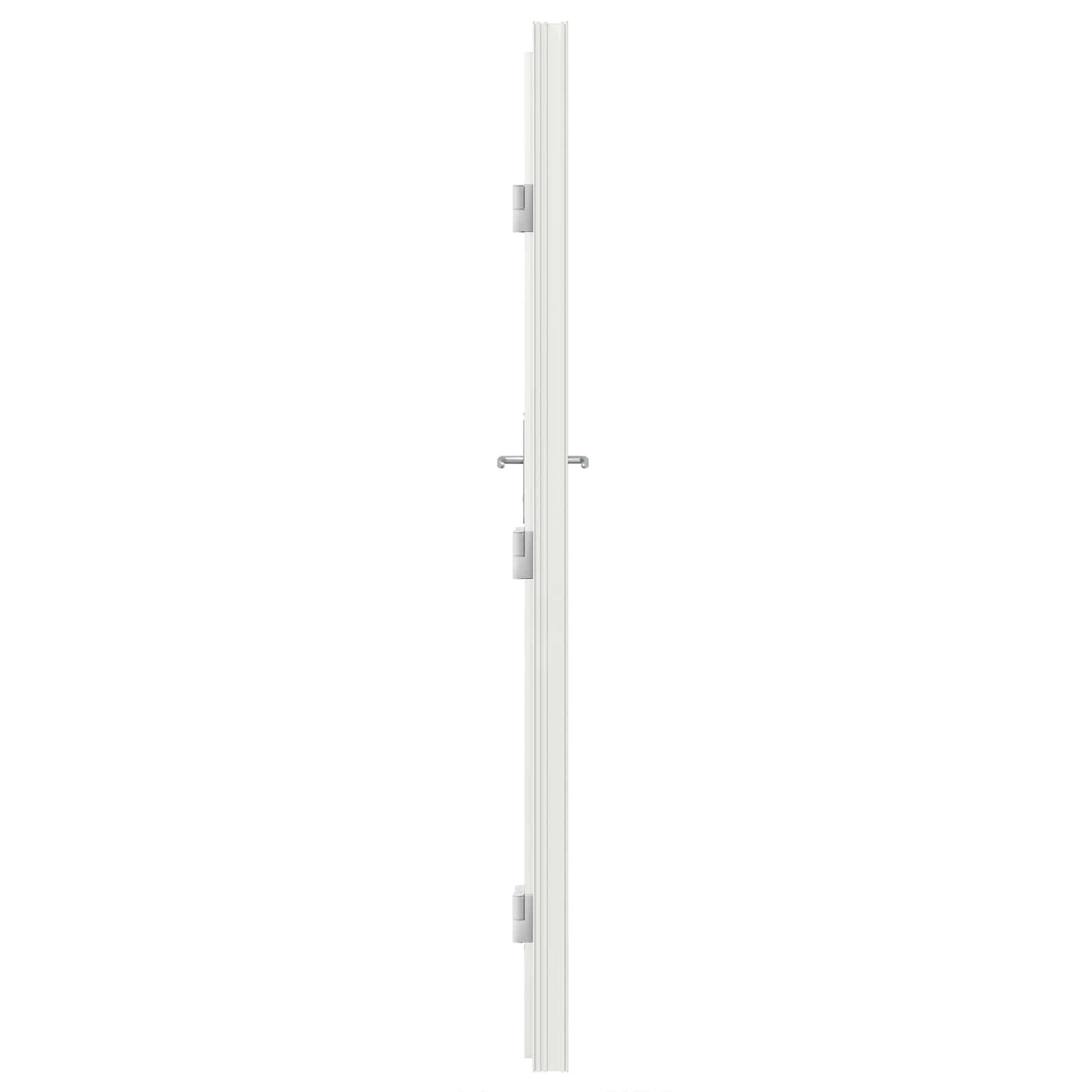Hoveddør Antracit 98 x 208 cm PVC