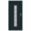 Hoveddør Antracit 108 x 208 cm PVC
