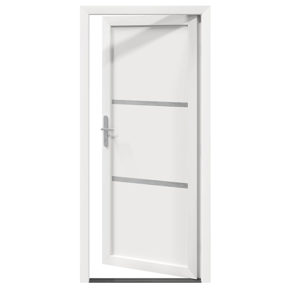 Hoveddør Hvid 98 x 208 cm PVC