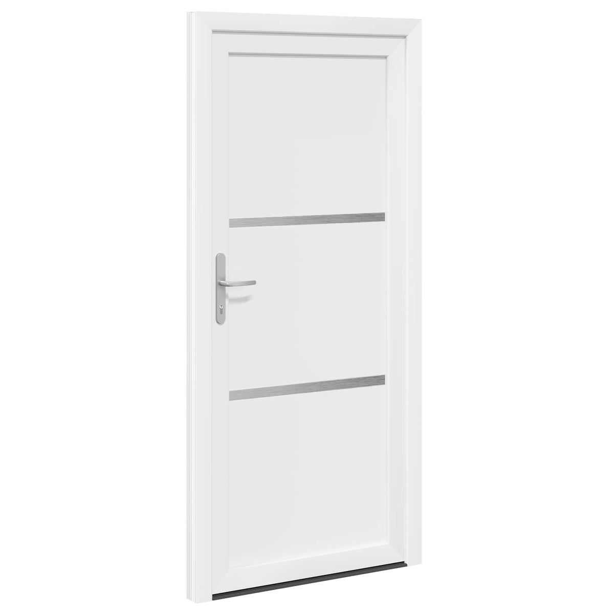 Hoveddør Hvid 108 x 208 cm PVC