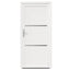 Hoveddør Hvid 108 x 208 cm PVC