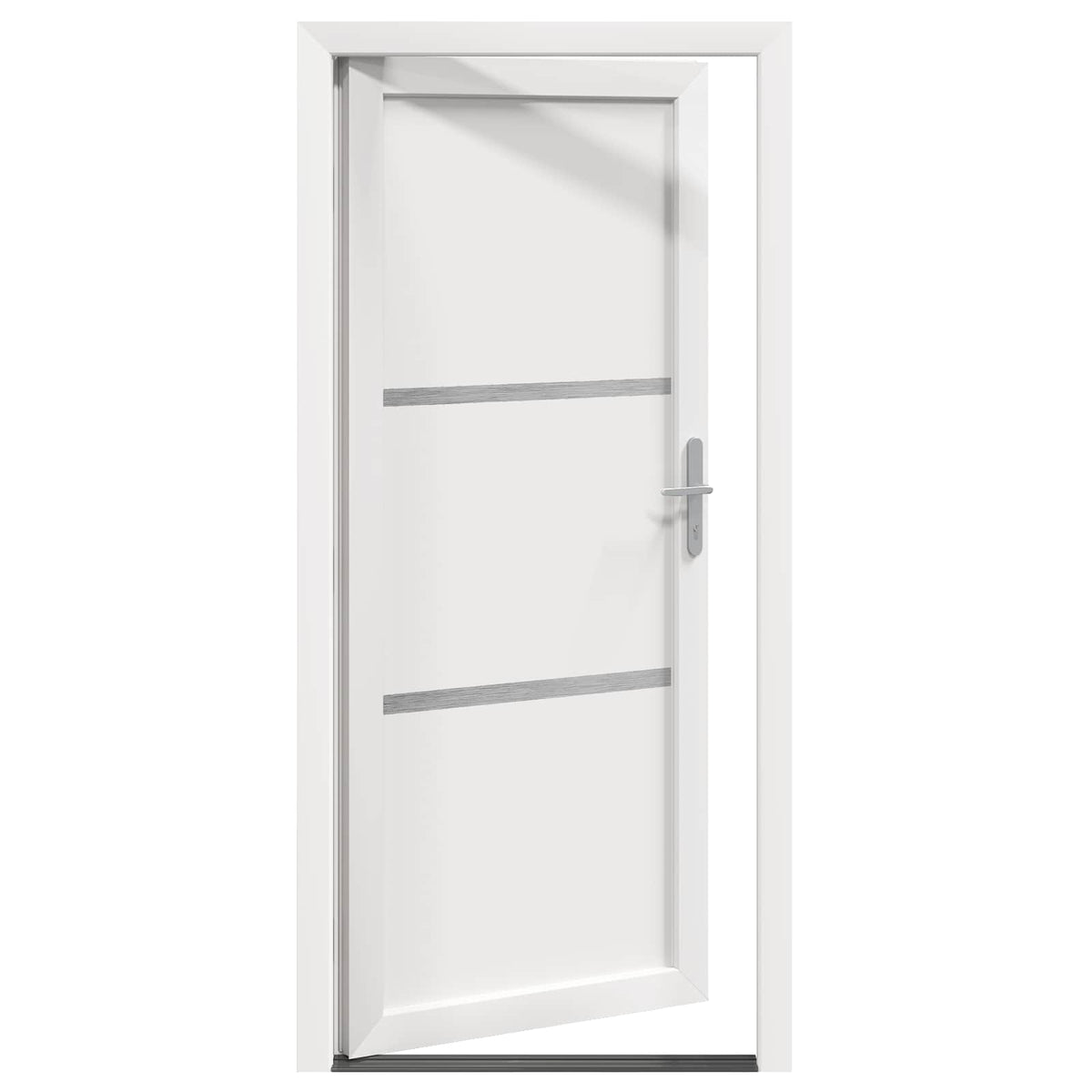 Hoveddør Hvid 88 x 200 cm PVC