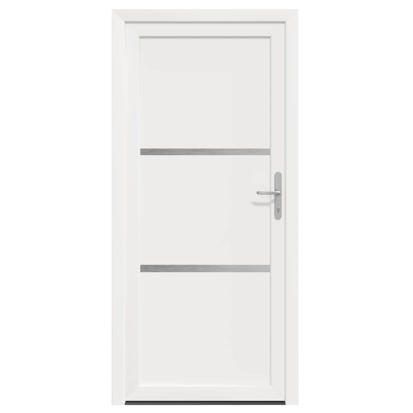 Hoveddør Hvid 88 x 200 cm PVC