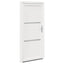 Hoveddør Hvid 98 x 200 cm PVC