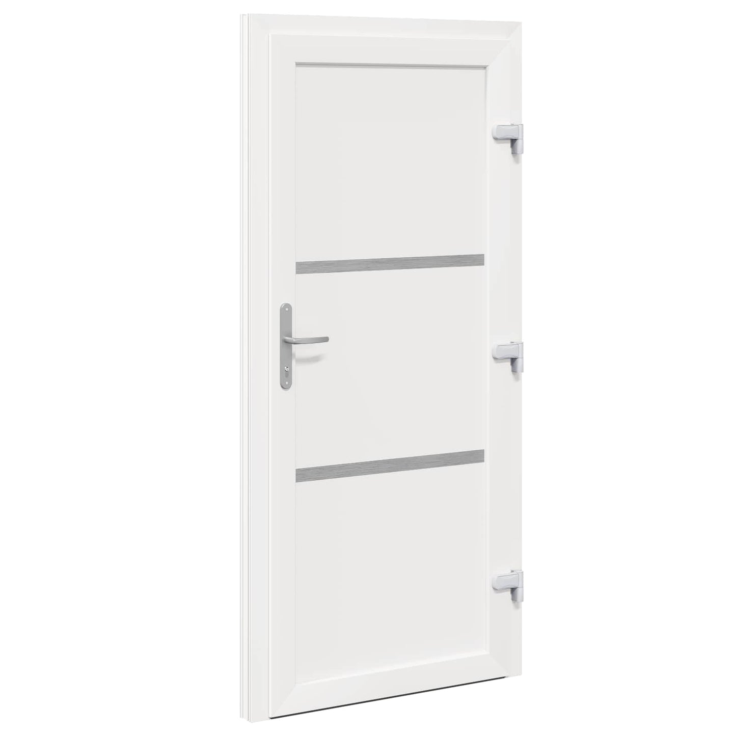Hoveddør Hvid 108 x 208 cm PVC