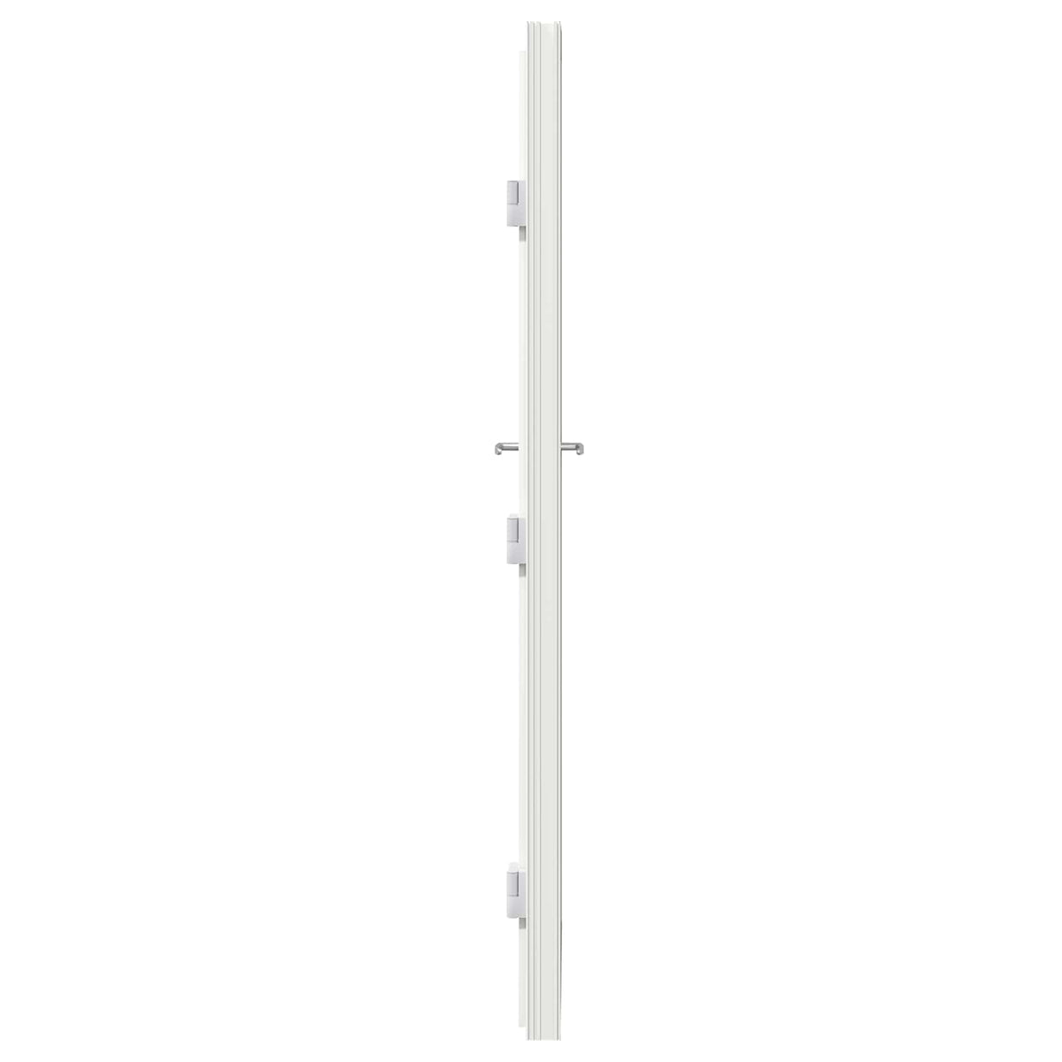 Hoveddør Hvid 108 x 208 cm PVC