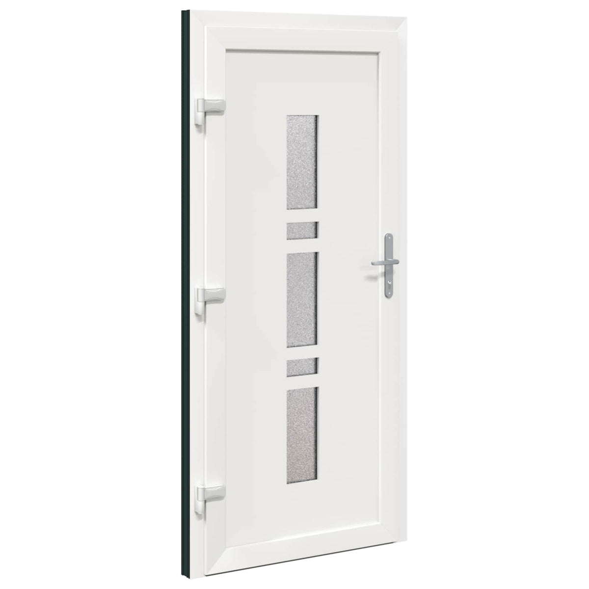 Hoveddør 108 x 208 cm PVC Antracit