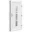 Hoveddør 88 x 200 cm PVC Antracit